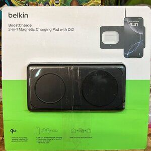 Belkin BoostCharge 2-in-1 Magnetic Charging Pad with Qi2